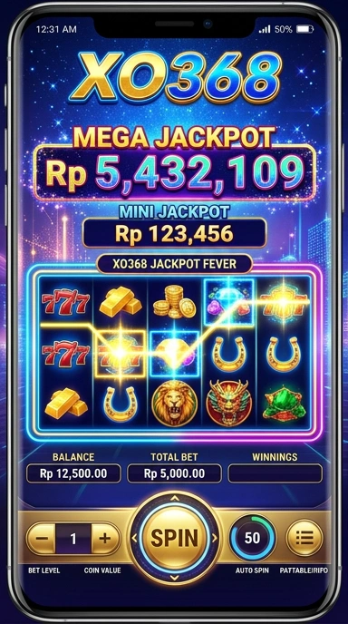 Tampilan antarmuka aplikasi xo368 yang user-friendly.